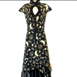 Keyhole Neck Jawbreaker Catstellation Dress Rare Sold Out